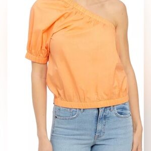 Wonderly Vibrant Orange Top